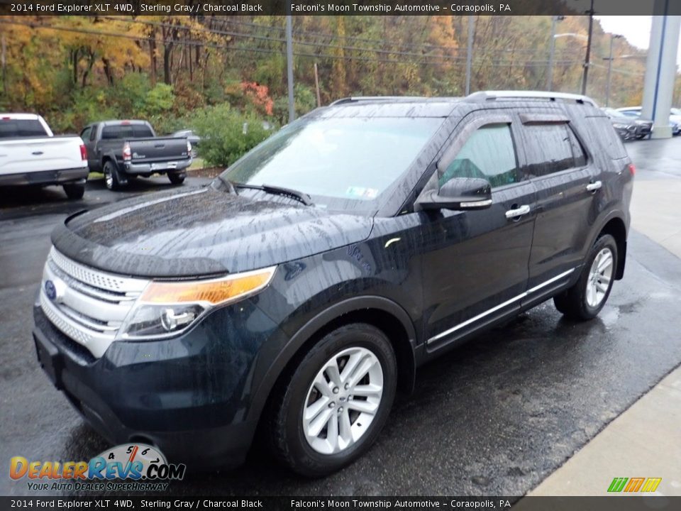 2014 Ford Explorer XLT 4WD Sterling Gray / Charcoal Black Photo #7