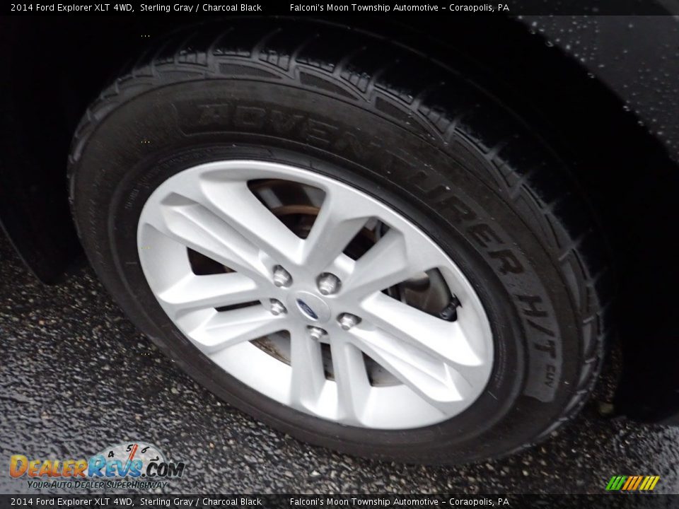 2014 Ford Explorer XLT 4WD Sterling Gray / Charcoal Black Photo #10