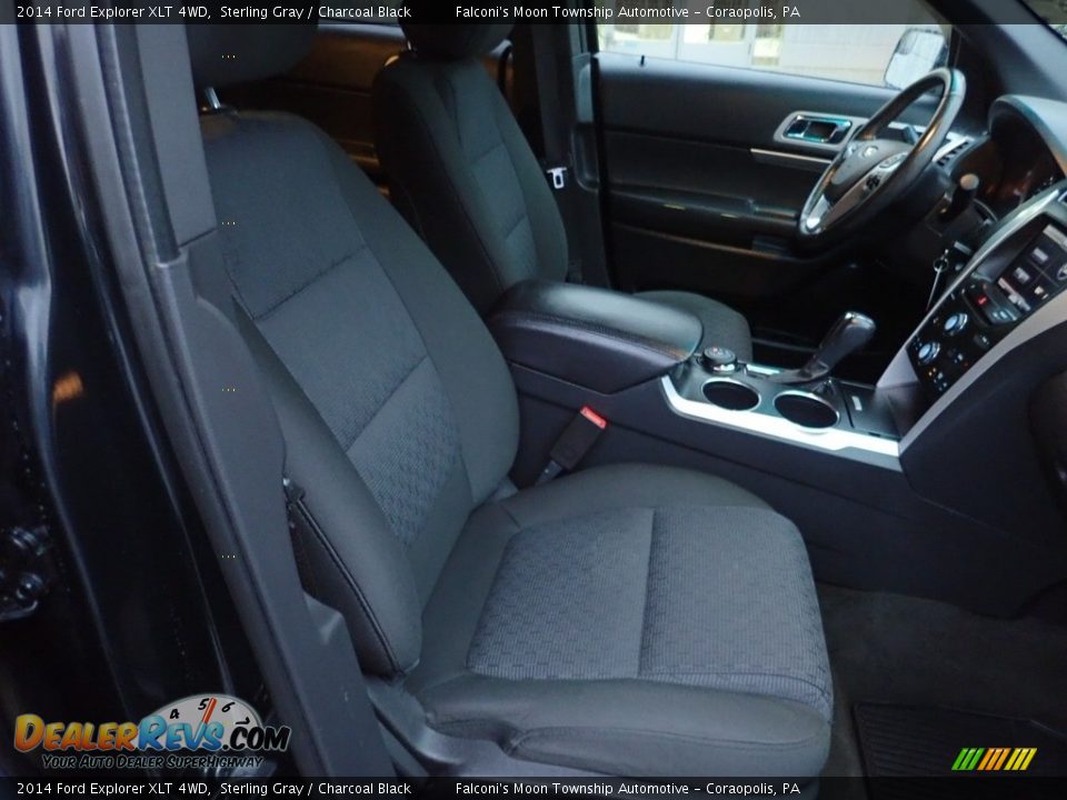 2014 Ford Explorer XLT 4WD Sterling Gray / Charcoal Black Photo #11
