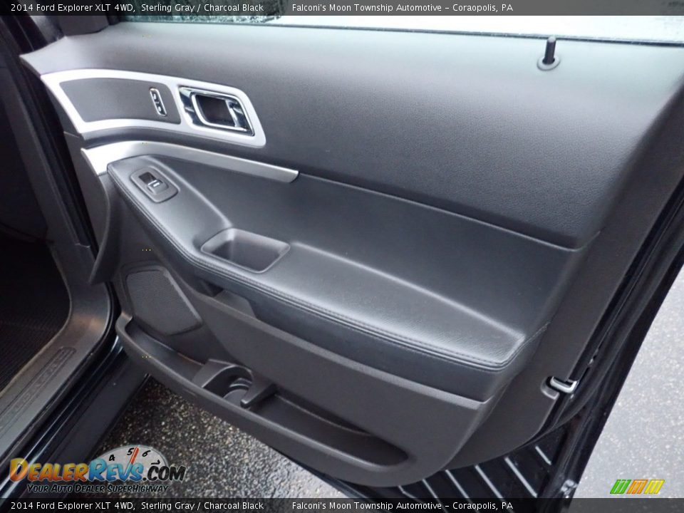 2014 Ford Explorer XLT 4WD Sterling Gray / Charcoal Black Photo #13