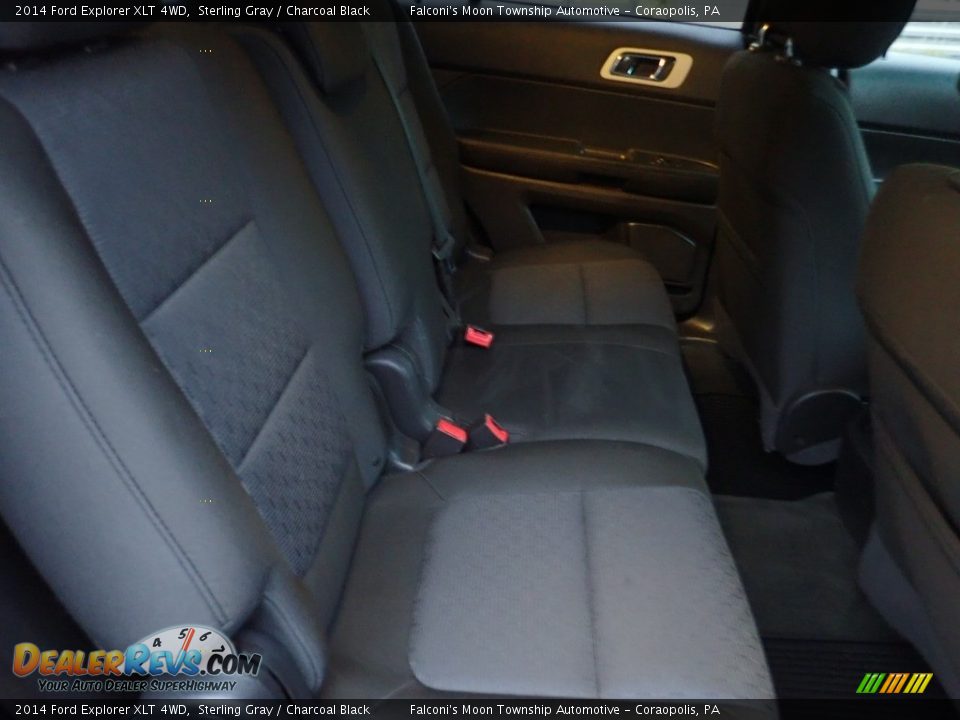2014 Ford Explorer XLT 4WD Sterling Gray / Charcoal Black Photo #14