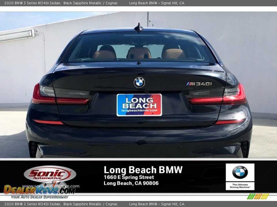 2020 BMW 3 Series M340i Sedan Black Sapphire Metallic / Cognac Photo #3