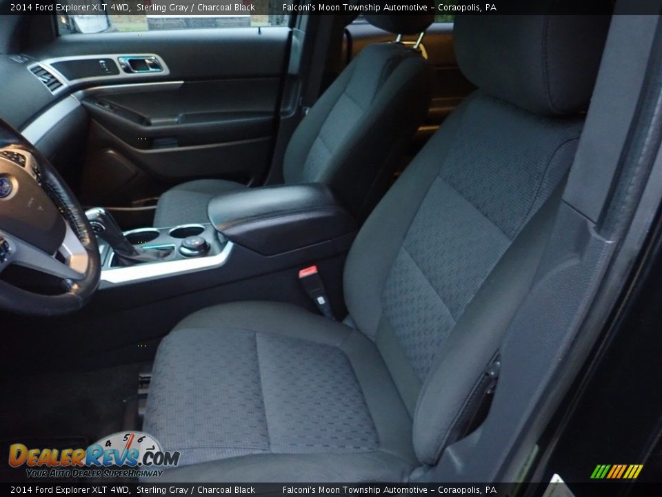 2014 Ford Explorer XLT 4WD Sterling Gray / Charcoal Black Photo #16