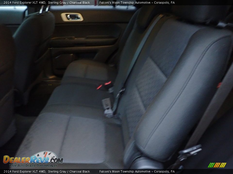 2014 Ford Explorer XLT 4WD Sterling Gray / Charcoal Black Photo #17