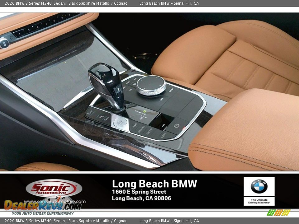 2020 BMW 3 Series M340i Sedan Black Sapphire Metallic / Cognac Photo #6