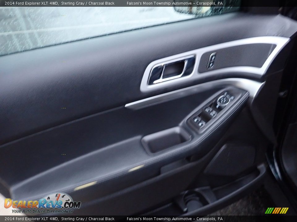 2014 Ford Explorer XLT 4WD Sterling Gray / Charcoal Black Photo #20