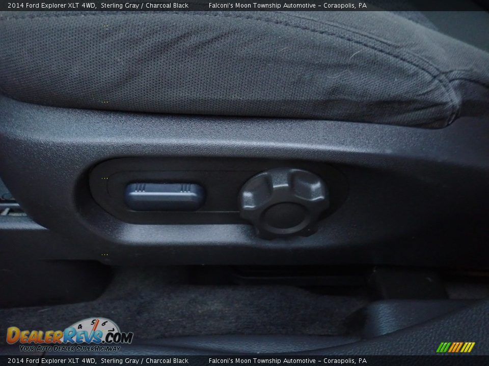 2014 Ford Explorer XLT 4WD Sterling Gray / Charcoal Black Photo #21