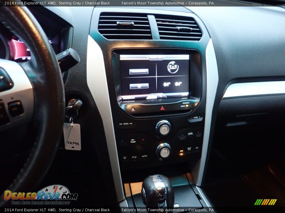 2014 Ford Explorer XLT 4WD Sterling Gray / Charcoal Black Photo #22