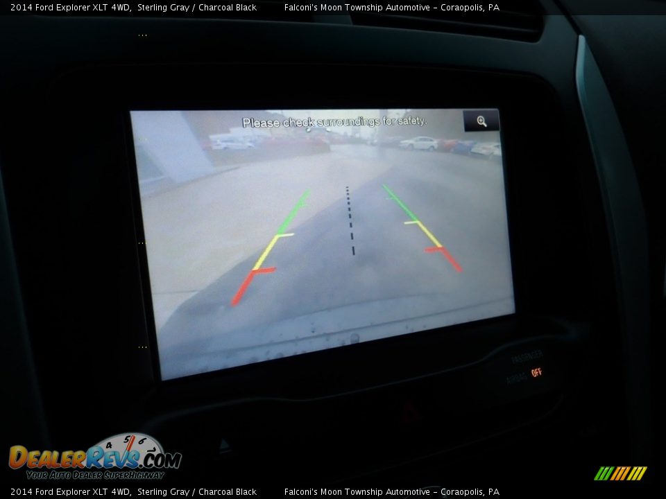 2014 Ford Explorer XLT 4WD Sterling Gray / Charcoal Black Photo #25