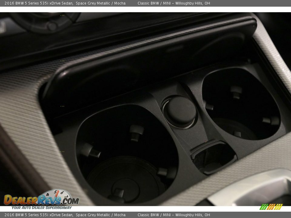 2016 BMW 5 Series 535i xDrive Sedan Space Grey Metallic / Mocha Photo #18