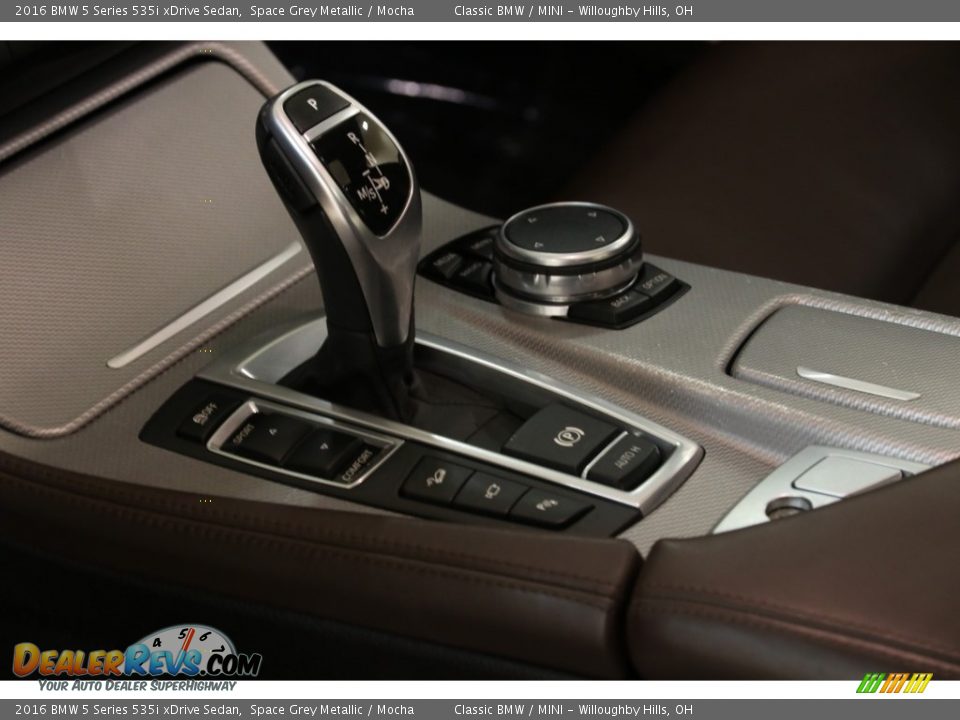 2016 BMW 5 Series 535i xDrive Sedan Space Grey Metallic / Mocha Photo #19