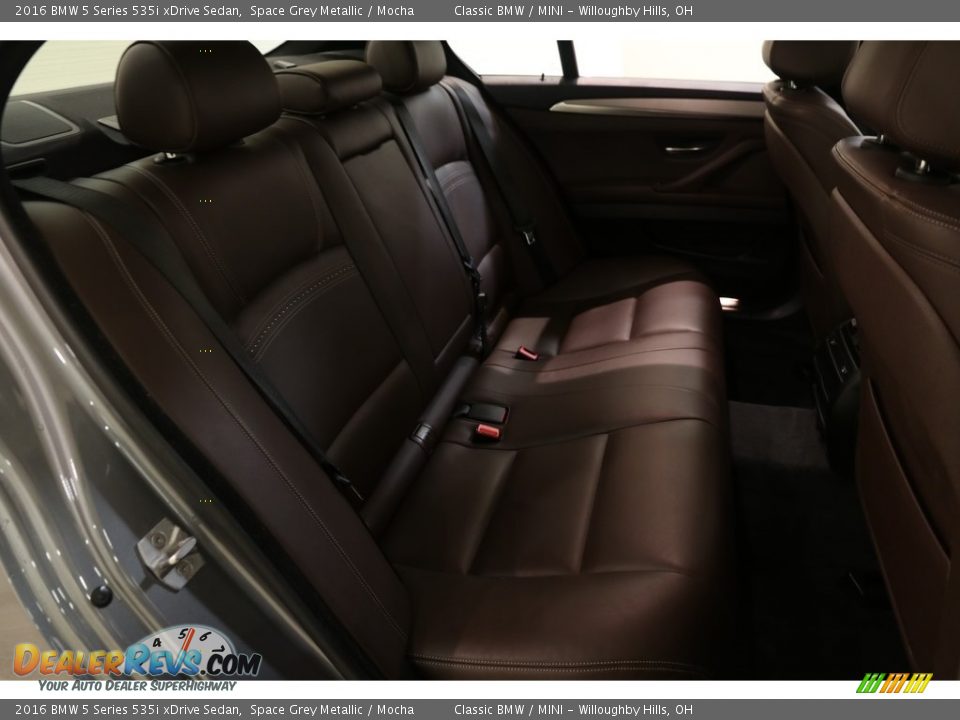 2016 BMW 5 Series 535i xDrive Sedan Space Grey Metallic / Mocha Photo #21