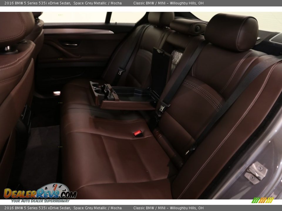 2016 BMW 5 Series 535i xDrive Sedan Space Grey Metallic / Mocha Photo #23
