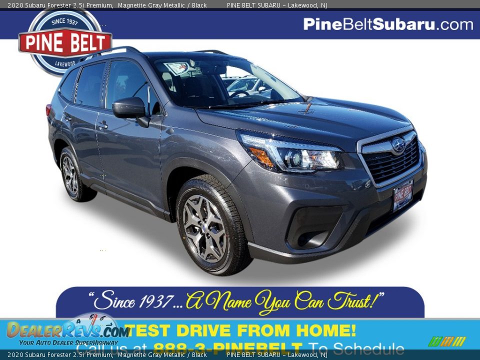 2020 Subaru Forester 2.5i Premium Magnetite Gray Metallic / Black Photo #1
