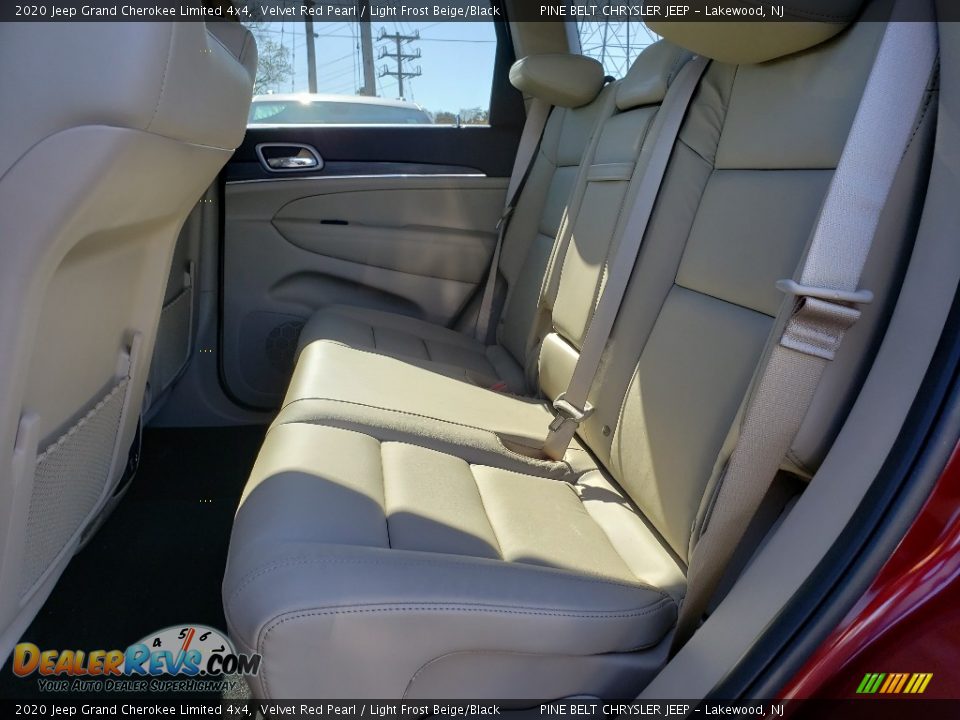 2020 Jeep Grand Cherokee Limited 4x4 Velvet Red Pearl / Light Frost Beige/Black Photo #6