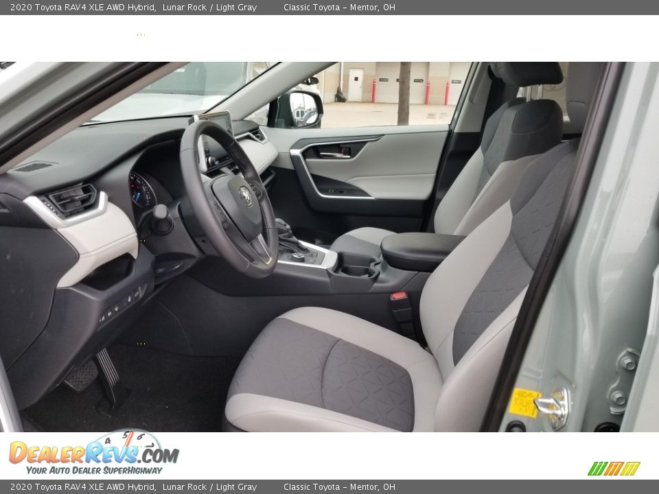 2020 Toyota RAV4 XLE AWD Hybrid Lunar Rock / Light Gray Photo #2