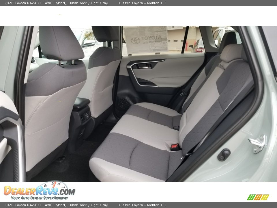 2020 Toyota RAV4 XLE AWD Hybrid Lunar Rock / Light Gray Photo #3