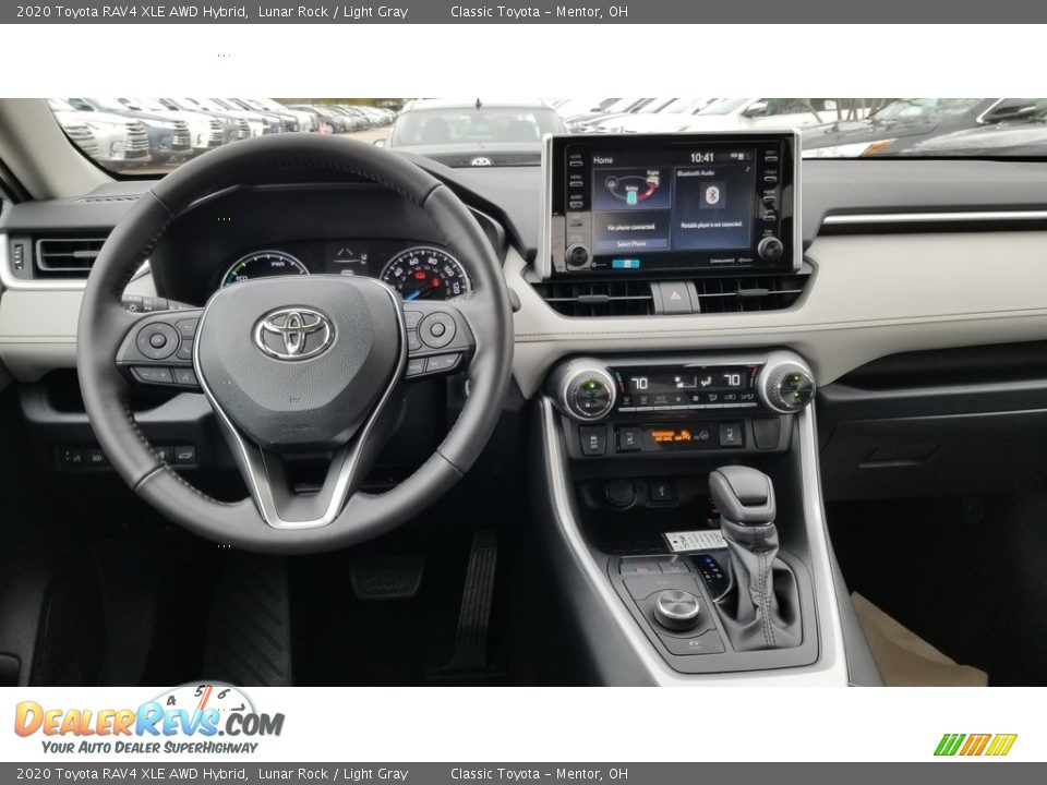 2020 Toyota RAV4 XLE AWD Hybrid Lunar Rock / Light Gray Photo #4