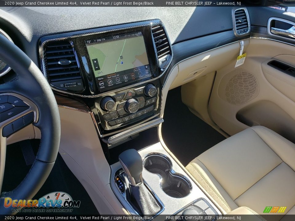 2020 Jeep Grand Cherokee Limited 4x4 Velvet Red Pearl / Light Frost Beige/Black Photo #10