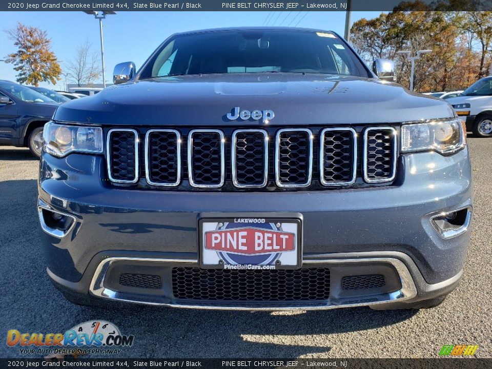 2020 Jeep Grand Cherokee Limited 4x4 Slate Blue Pearl / Black Photo #2
