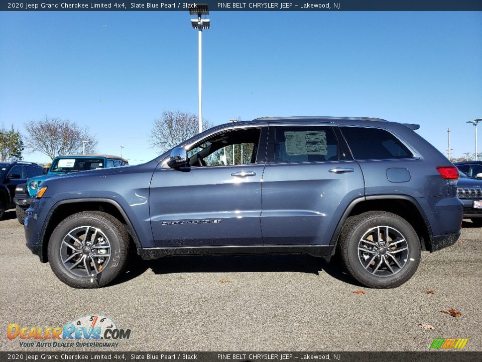 2020 Jeep Grand Cherokee Limited 4x4 Slate Blue Pearl / Black Photo #3