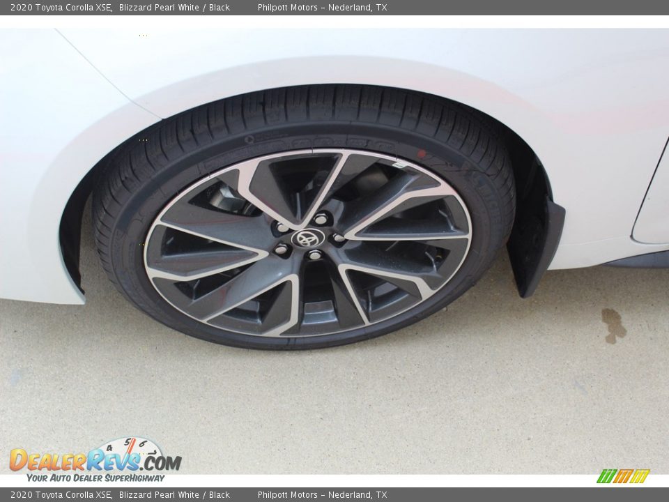2020 Toyota Corolla XSE Blizzard Pearl White / Black Photo #5