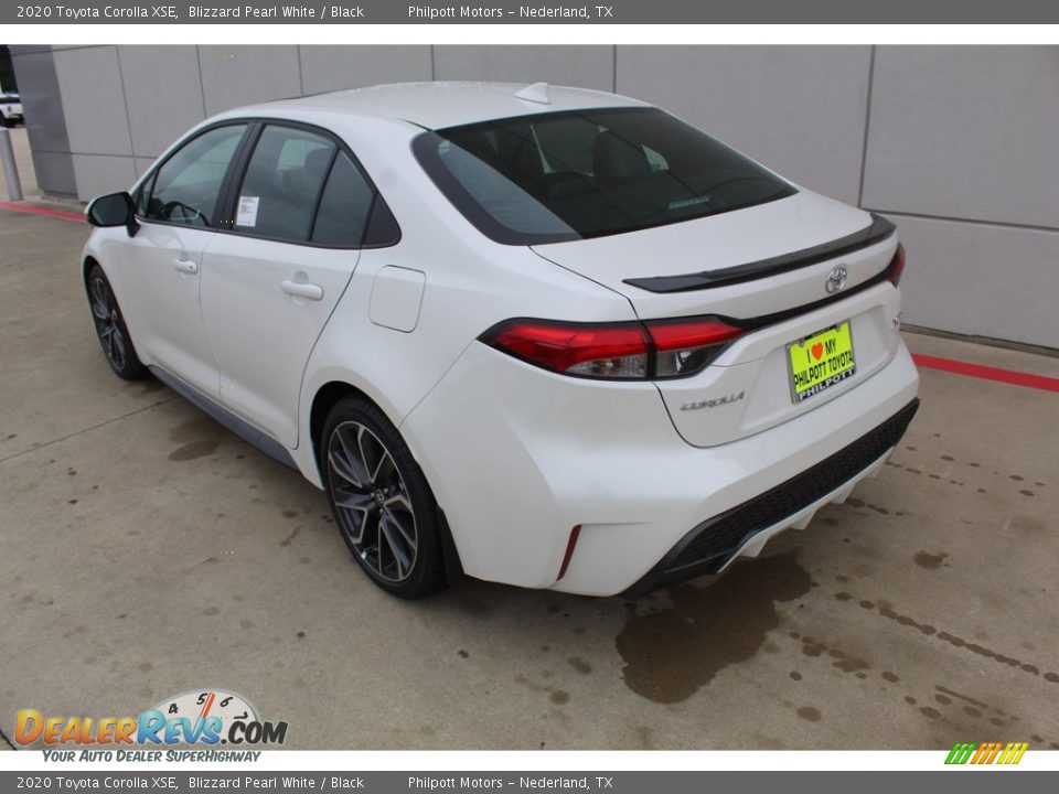 2020 Toyota Corolla XSE Blizzard Pearl White / Black Photo #6