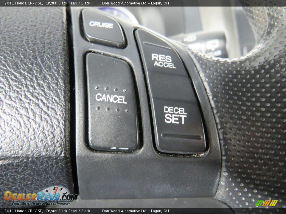2011 Honda CR-V SE Crystal Black Pearl / Black Photo #34