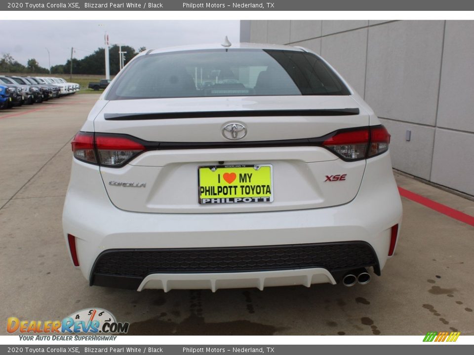 2020 Toyota Corolla XSE Blizzard Pearl White / Black Photo #7