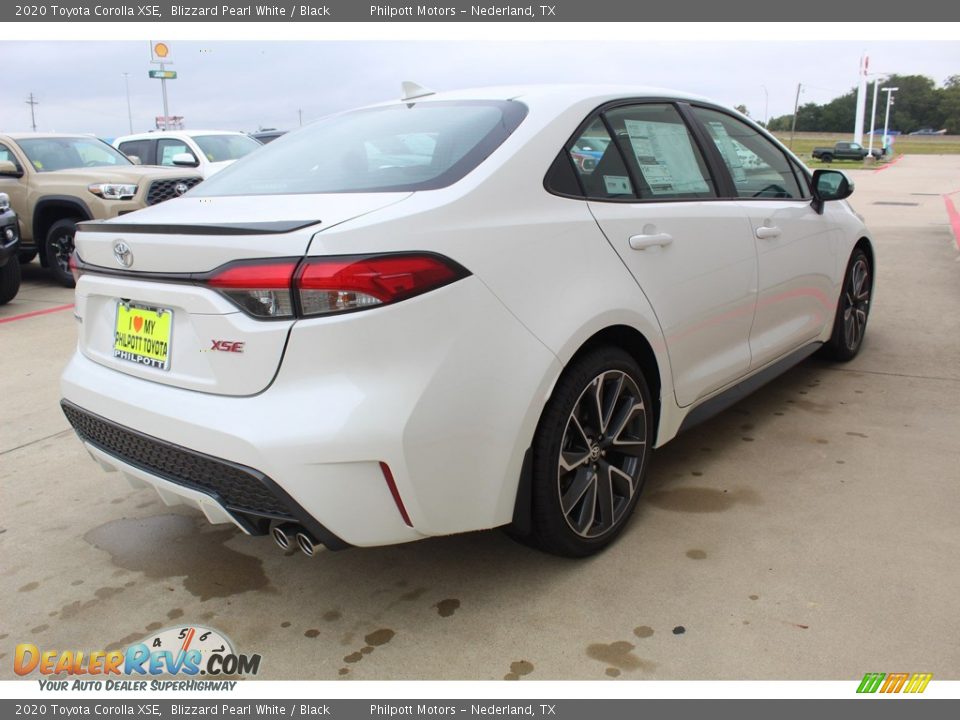 2020 Toyota Corolla XSE Blizzard Pearl White / Black Photo #8