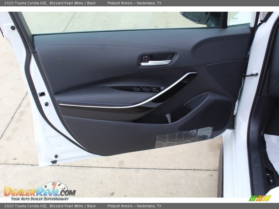 2020 Toyota Corolla XSE Blizzard Pearl White / Black Photo #9