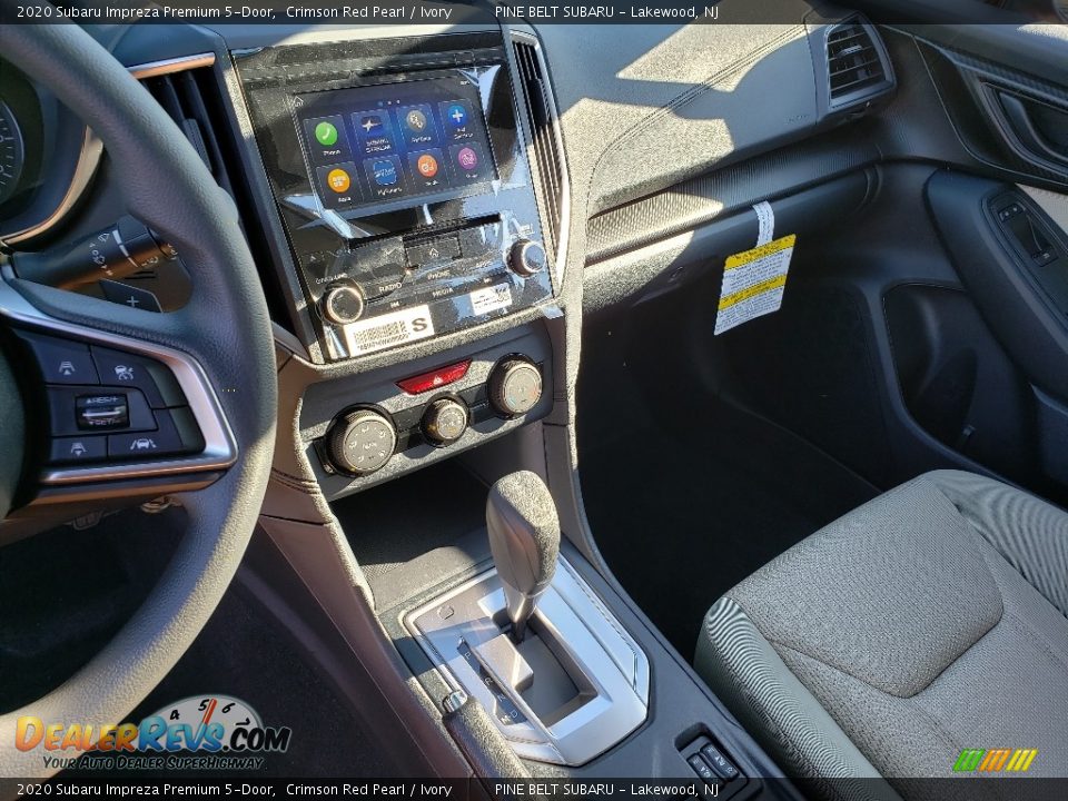 2020 Subaru Impreza Premium 5-Door Crimson Red Pearl / Ivory Photo #10