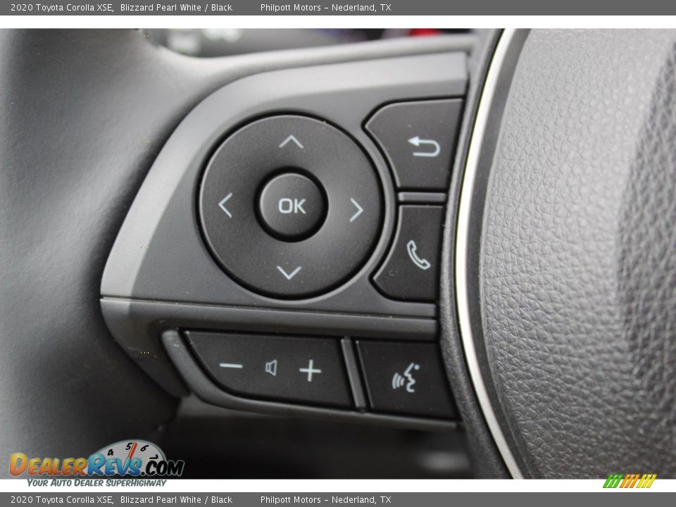 2020 Toyota Corolla XSE Steering Wheel Photo #12