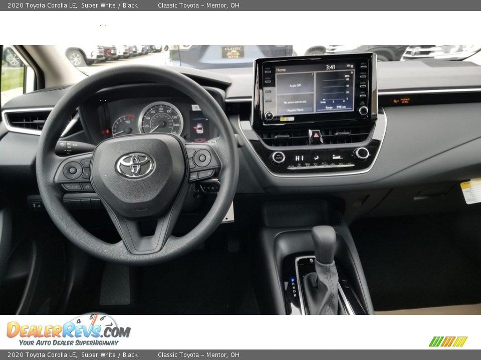 2020 Toyota Corolla LE Super White / Black Photo #4