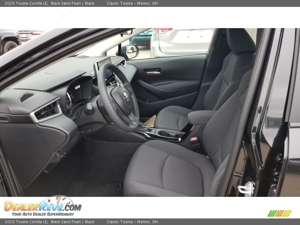 2020 Toyota Corolla LE Black Sand Pearl / Black Photo #2