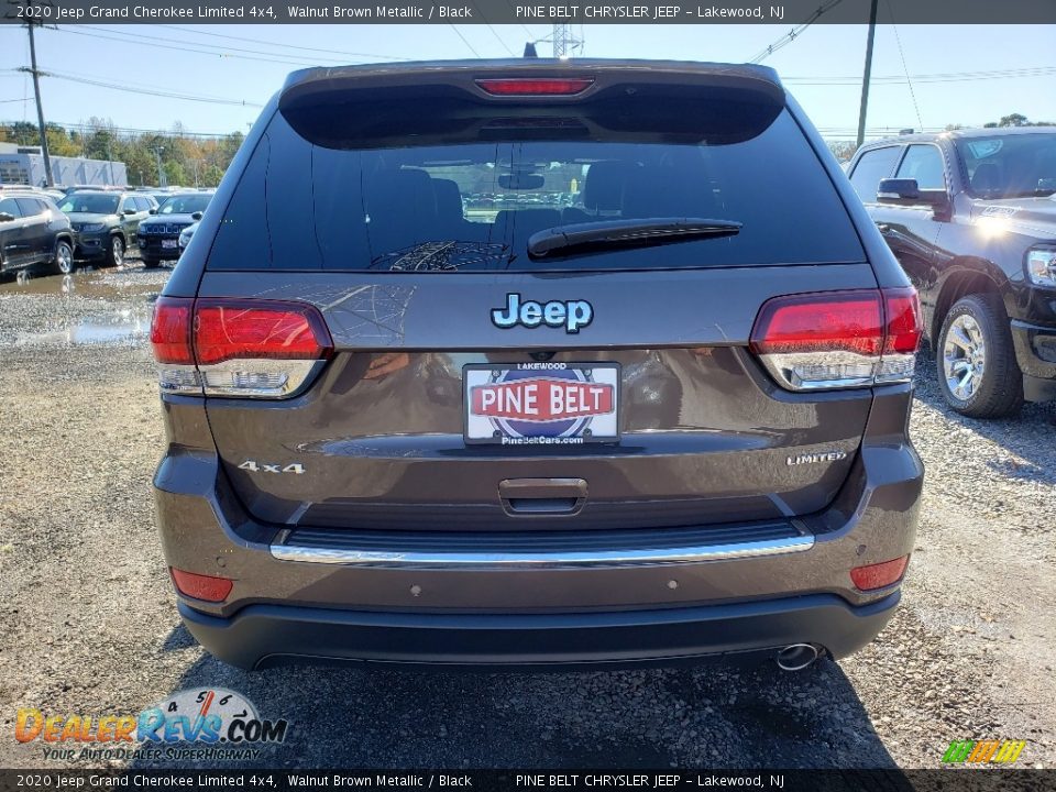 2020 Jeep Grand Cherokee Limited 4x4 Walnut Brown Metallic / Black Photo #5