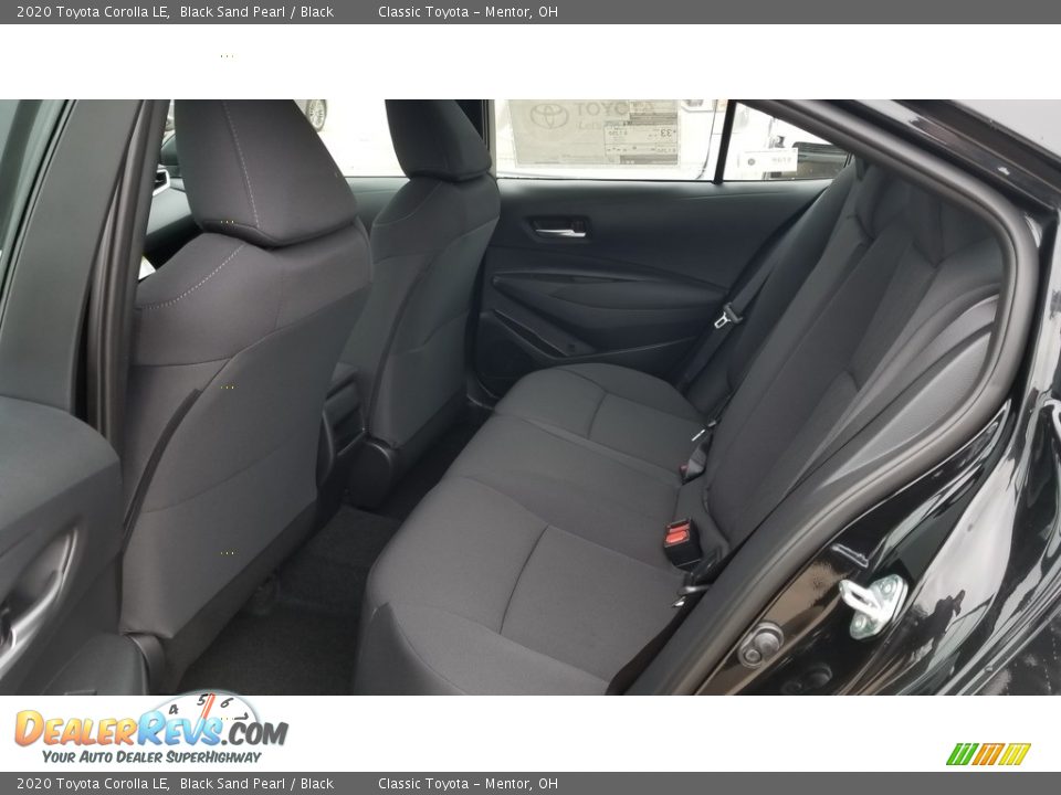 2020 Toyota Corolla LE Black Sand Pearl / Black Photo #3