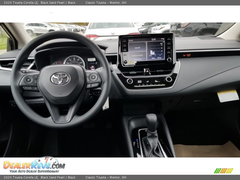 2020 Toyota Corolla LE Black Sand Pearl / Black Photo #4
