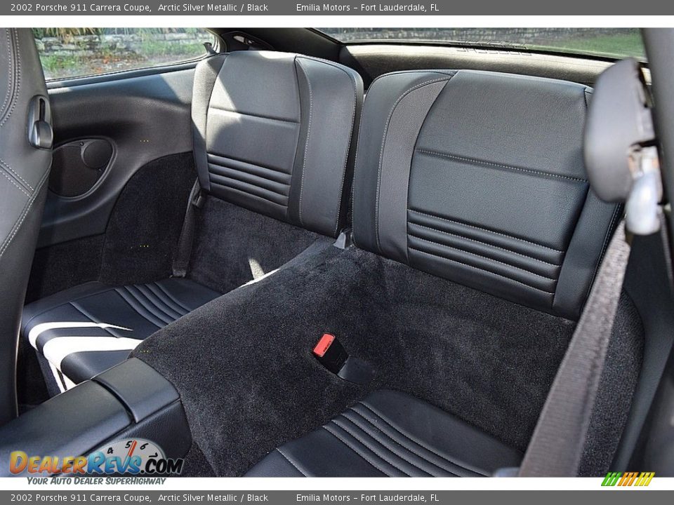 Rear Seat of 2002 Porsche 911 Carrera Coupe Photo #51