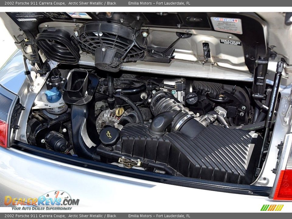 2002 Porsche 911 Carrera Coupe 3.6 Liter DOHC 24V VarioCam Flat 6 Cylinder Engine Photo #58