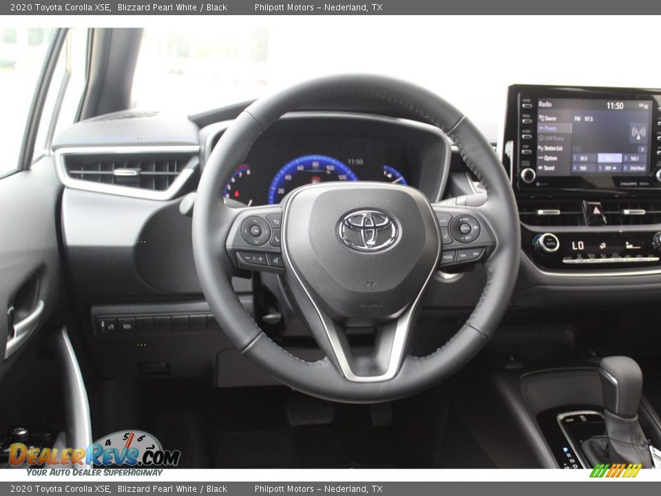 2020 Toyota Corolla XSE Blizzard Pearl White / Black Photo #23