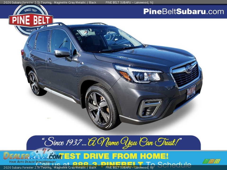 2020 Subaru Forester 2.5i Touring Magnetite Gray Metallic / Black Photo #1