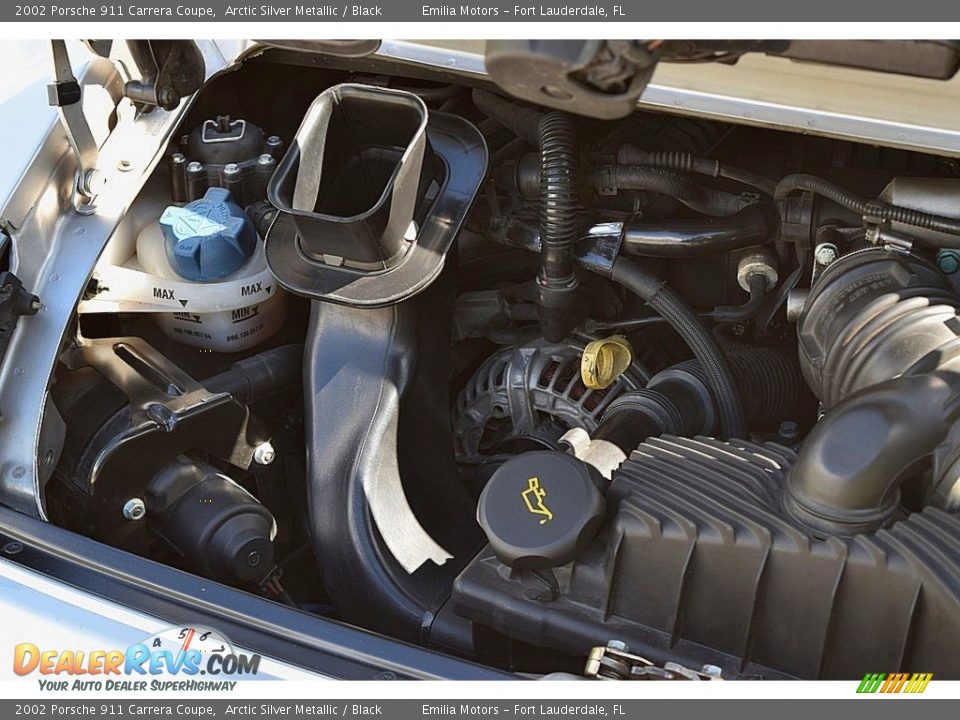 2002 Porsche 911 Carrera Coupe 3.6 Liter DOHC 24V VarioCam Flat 6 Cylinder Engine Photo #59