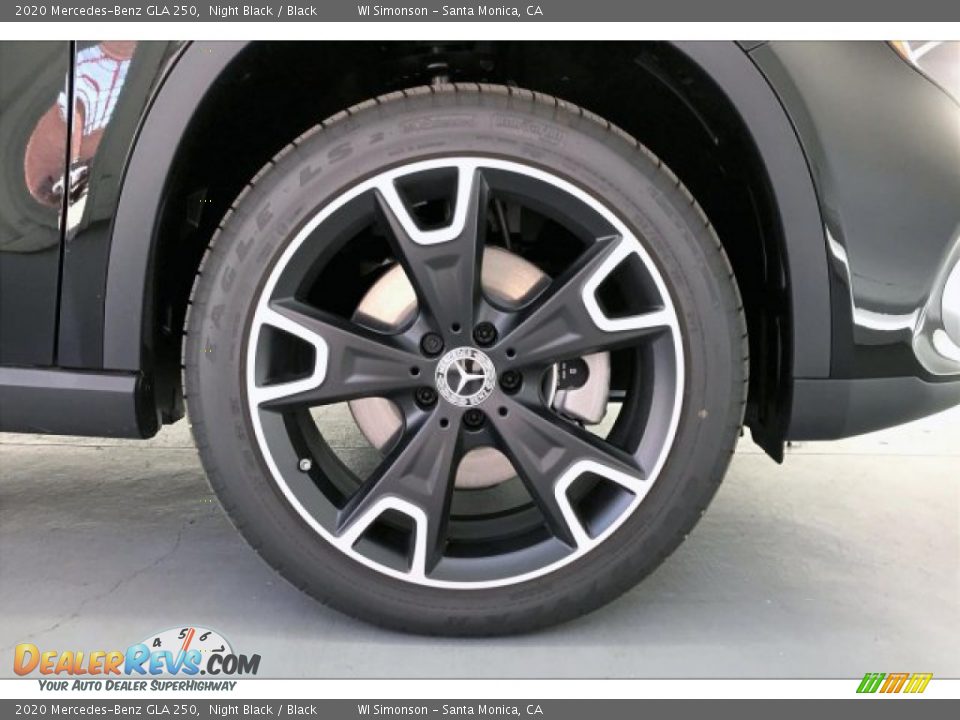 2020 Mercedes-Benz GLA 250 Night Black / Black Photo #9