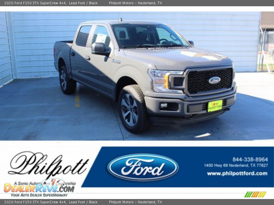 2020 Ford F150 STX SuperCrew 4x4 Lead Foot / Black Photo #1