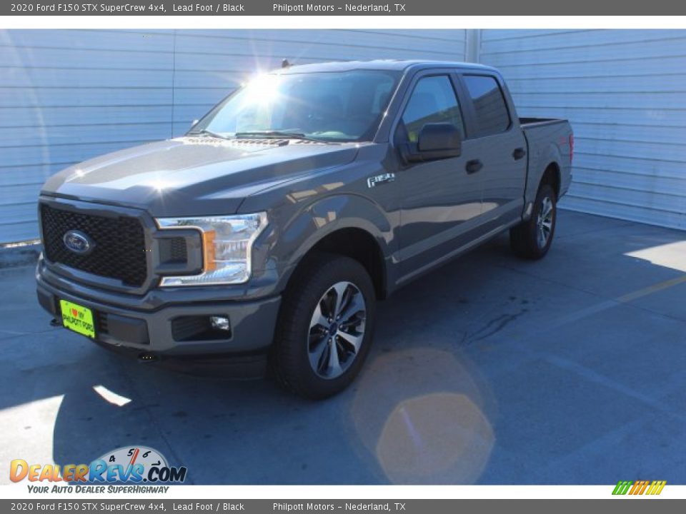 2020 Ford F150 STX SuperCrew 4x4 Lead Foot / Black Photo #4