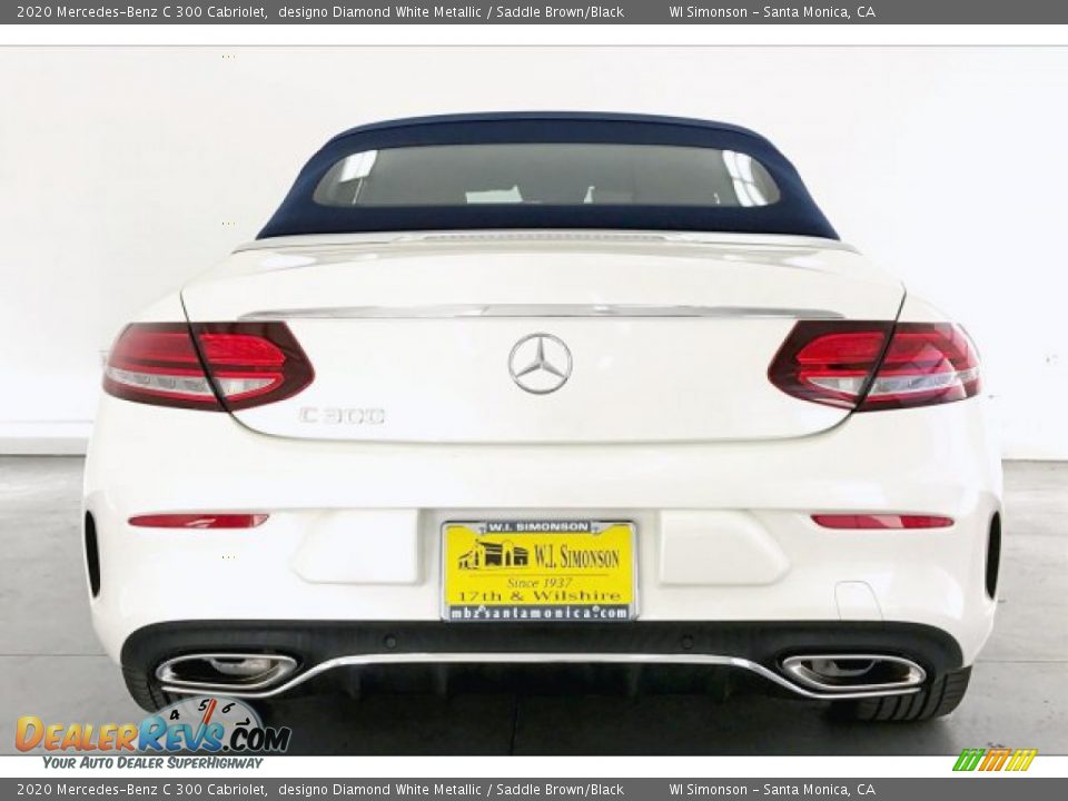 2020 Mercedes-Benz C 300 Cabriolet designo Diamond White Metallic / Saddle Brown/Black Photo #3