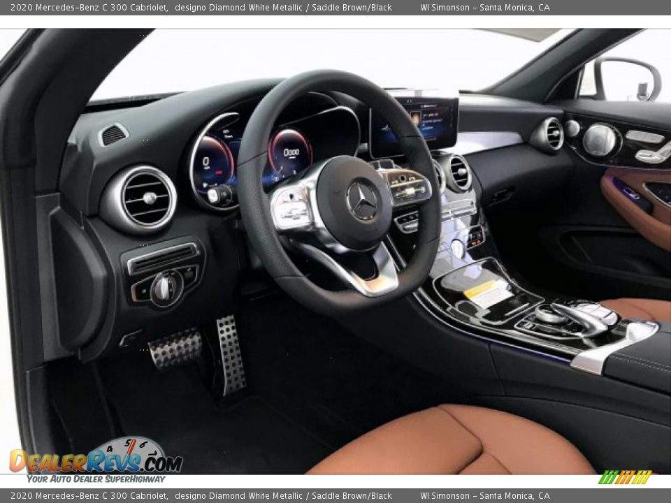 2020 Mercedes-Benz C 300 Cabriolet designo Diamond White Metallic / Saddle Brown/Black Photo #4