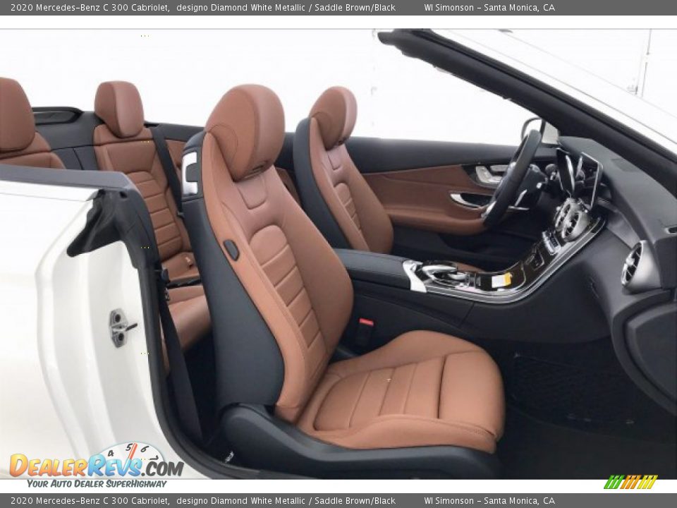 2020 Mercedes-Benz C 300 Cabriolet designo Diamond White Metallic / Saddle Brown/Black Photo #5