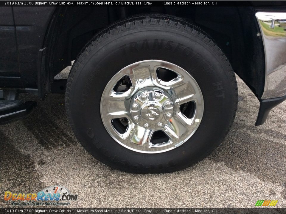 2019 Ram 2500 Bighorn Crew Cab 4x4 Maximum Steel Metallic / Black/Diesel Gray Photo #12